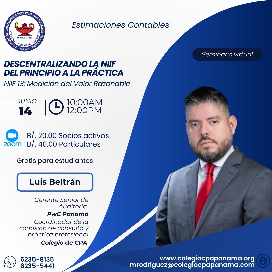 Descentralizando la NIIF del principio a la práctica | NIIF13: Medición del Valor Razonable