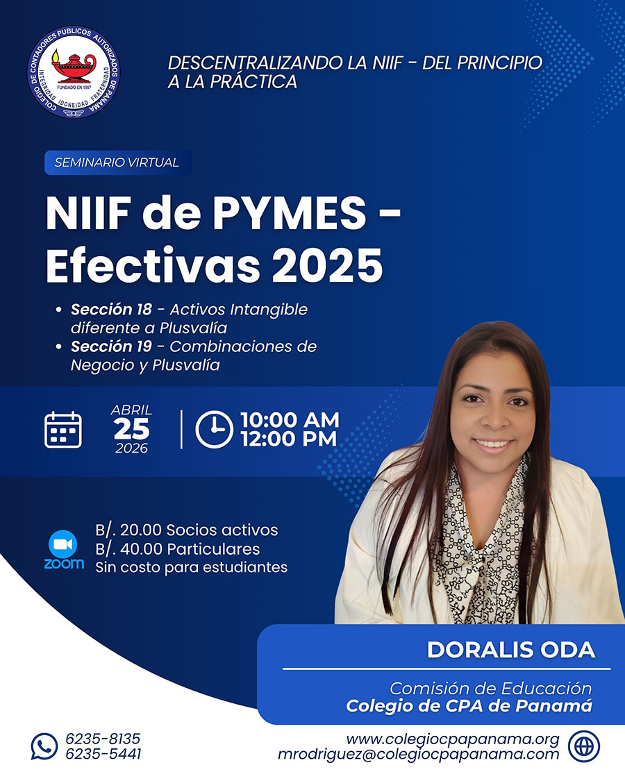 NIIF de PYMES: Efectivas 2025 (sección 18 y 19)