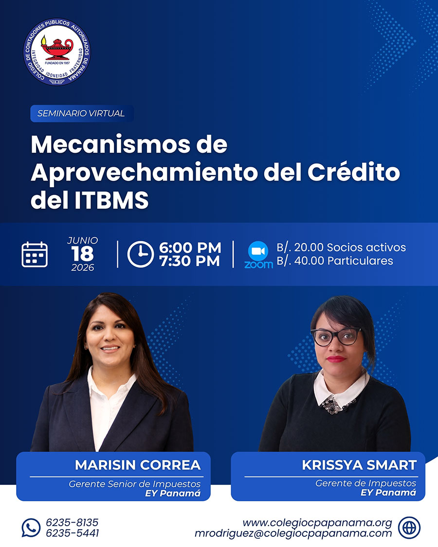 Mecanismos de Aprovechamiento del Crédito del ITBMS